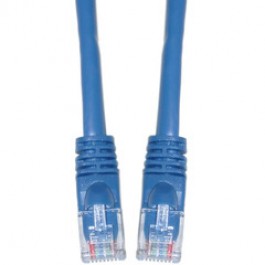 Cat5e PatchCord Boot Blue 2F