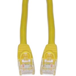 Cat5e PatchCord Boot Yellow 2F