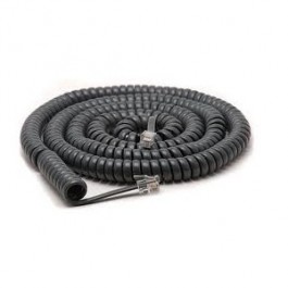 25 Foot Charcoal Handset Cord