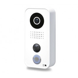 DoorBird IP Video Door Station D101, Polycarbonate housing, White Edition