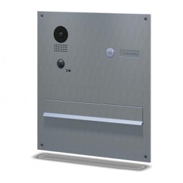 DoorBird IP Video Door Station D203, Full Stainless-Steel, Flush-Postbox Edition