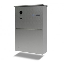 DoorBird IP Video Door Station D204, Full Stainless-Steel, Fence Assembling Edition