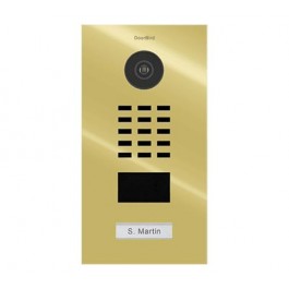 DoorBird IP Video Door Station D2101V, Flush-mounted, GOLD (V4A)