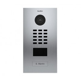 DoorBird IP Video Door Station D2101V, Flush-mounted, STAINLESS STEEL (V2A)