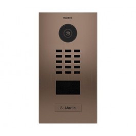 DoorBird IP Video Door Station D2101V, Flush-mounted, BRONZE (V4A)