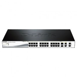 DES-1210-28P 28-Port PoE Fast Ethernet Smart Managed Switch