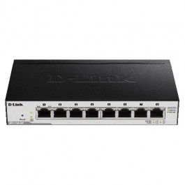 DGS-1100-08P 8-Port Gigabit PoE Smart Managed Switch