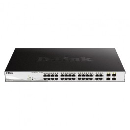 DGS-1210-28 28-Port Gigabit Smart Managed PoE Switch