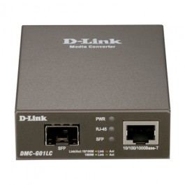 DMC-G01LC 1000BaseT to SFP Standalone Media Converter