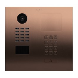 DoorBird D2101KH Bronze(V4A) IP Intercom Video Door Station Flush Mounted with Keypad