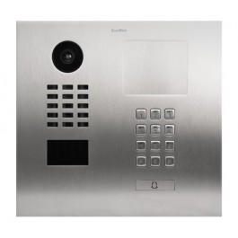 DoorBird D2101KH Stainless Steel (V4A) Salt-Water Resistant IP Intercom Video Door Station Flush Mounted with Keypad