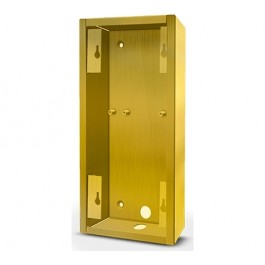 DoorBird D2101V surface mounting housing (backbox), Gold (V4A)