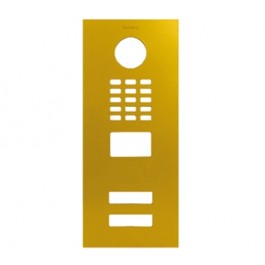 DoorBird Faceplate for D2102V IP Video Door Station Brushed Gold (V4A)