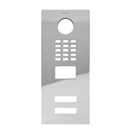 DoorBird Faceplate for D2102V IP Video Door Station Brushed Salt Water Resistant(V4A)