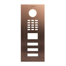 DoorBird Faceplate for D2103V IP Video Door Station Brushed Bronze (V4A)