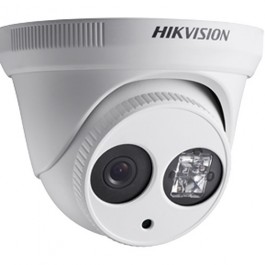 Hikvision DS-2CE56D5T-IT3-6MM Outdoor HDTVI Turret Camera with Night Vision & 6mm Fixed Lens (Off-White)