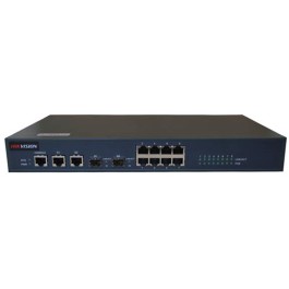 Hikvision DS-3D2208P Multiservice Gigabit Ethernet PoE Switch (8x 100 Mb/s, 2x 1000 Mb/s Ports)