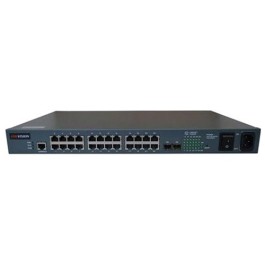 Hikvision DS-3D2228P Multiservice Gigabit Ethernet PoE Switch with 28 Ethernet and 4 SFP Optical Ports