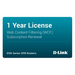 DSR-250-WCF-12-LIC Dynamic Web Content Filtering License 12-months