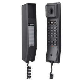 Grandstream Compact Hotel Phone w/ built-in WiFi - Black GHP611W