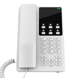 Grandstream Desktop Hotel Phone w/ built-in WiFi - White GHP620W