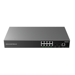 Grandstream Enterprise Layer 2+ Managed Network Switch, 8 x GigE, 2 x SFP GWN7801
