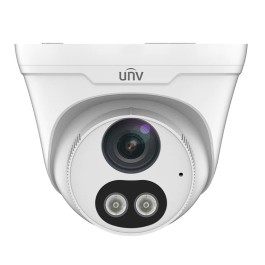 Uniview UNV 4MP Dual Light Fixed Turret, 4.0mm, Built-in Mic & Speaker IPC3612SR3-ADF40KMC-DL