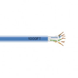 K6-1KUTP-BL CAT-6 Bulk Cable PVC Blue 1000' Box