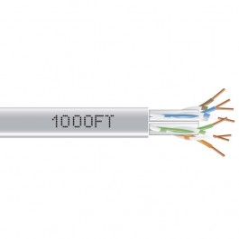 K6-1KUTP-GY CAT-6 Bulk Cable PVC Gray 1000' Box