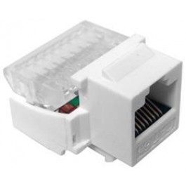 KJ-5881-WH	CAT5E H-Jack 8 Pin White