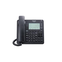 Panasonic KX-NT630B 6-LINE LCD 6X4 SELF-LABELING KEYS, 2.5mm HEADSET JACK (NO EHS) -  IP PHONE (BLACK)