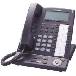 KX-NT136B 6-Line LCD IP Telephone BLK