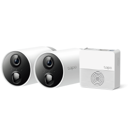 TP-Link Tapo Smart Wire-Free Security Camera System, 2 Camera System Tapo C400S2