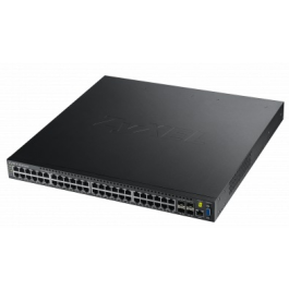Zyxel XGS3700-48 - 48-Port Gigabit L2+ w/4 10GbE SFP+ (52 Total Ports) w/Static Routing/VRRP & Redundant Power Support