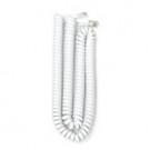 12 Foot White Handset Cord