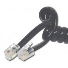 25 Foot Black Handset Cord