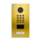 DoorBird IP Video Door Station D2101V, Flush-mounted, BRASS (V4A) HIGH GLOSS