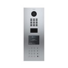 DoorBird IP Video Door Station D21DKV, Brushed Stainless-Steel,Display Module, Keypad Module, Vertical RFID