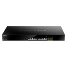 DMS-1100-10TP 8-Port Multi-Gigabit Ethernet Smart Managed PoE Switch with 2 10GbE SFP+ Ports