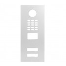 DoorBird Faceplate for D2102V IP Video Door Station Brushed Chrome Polished (V4A)