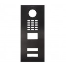 DoorBird Faceplate for D2102V IP Video Door Station Brushed Titanium (V4A)