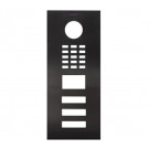 DoorBird Faceplate for D2103V IP Video Door Station Brushed Titanium (V4A)