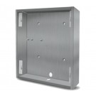 DoorBird D21xKH surface mounting housing (backbox) Stainless Steel Bronze (V4A)