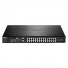 DXS-3400-24TC 24-Port Layer 3 Stackable 10 Gigabit Managed Switch