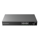 Grandstream Enterprise Layer 2+ Managed Network Switch, 8 x GigE, 2 x SFP GWN7801