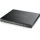 Zyxel XS3800-28DC - 4 Port Multi-Gigabit 1G/2.5G/5G/10G-BASE-T w/16 Port 10G SFP+ w/8 Port 10G Combo 1G/2.5G/5G/10G SFP+/RJ45 L2+ Managed Switch (28 Total Ports) Dual DC Power