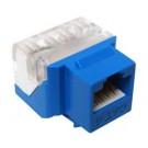 KJ-6881-BL CAT-6 H-Jack 8 Pin Blue