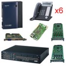 KX-NCP500-NT6ANALOG	NCP500 Bundle Analog 6-NT343-B