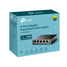 TP-Link 5-Port Gigabit Easy Smart Switch with 4-Port PoE+ TL-SG105MPE