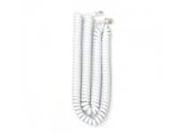 12 Foot White Handset Cord